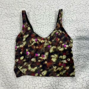 Lululemon Athletica Multicolor Crop Top